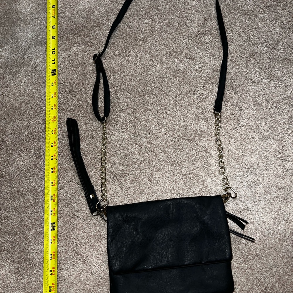 Elegant Black Crossbody Bag